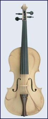 Violin Mode B1- nodal lines top plate