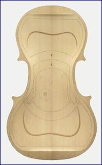 Zone nodale du mode 5